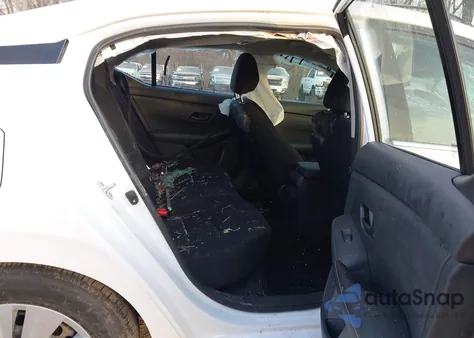 2025 Nissan Sentra S from USA, damaged, VIN 3N1AB8BVXSY361401